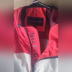 Hilfiger Red and Navy Jacket